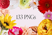 Vintage Newsprint Floral Collage Kit, an Object Graphic by Peaches Design (Thumbnail 2 of 6)