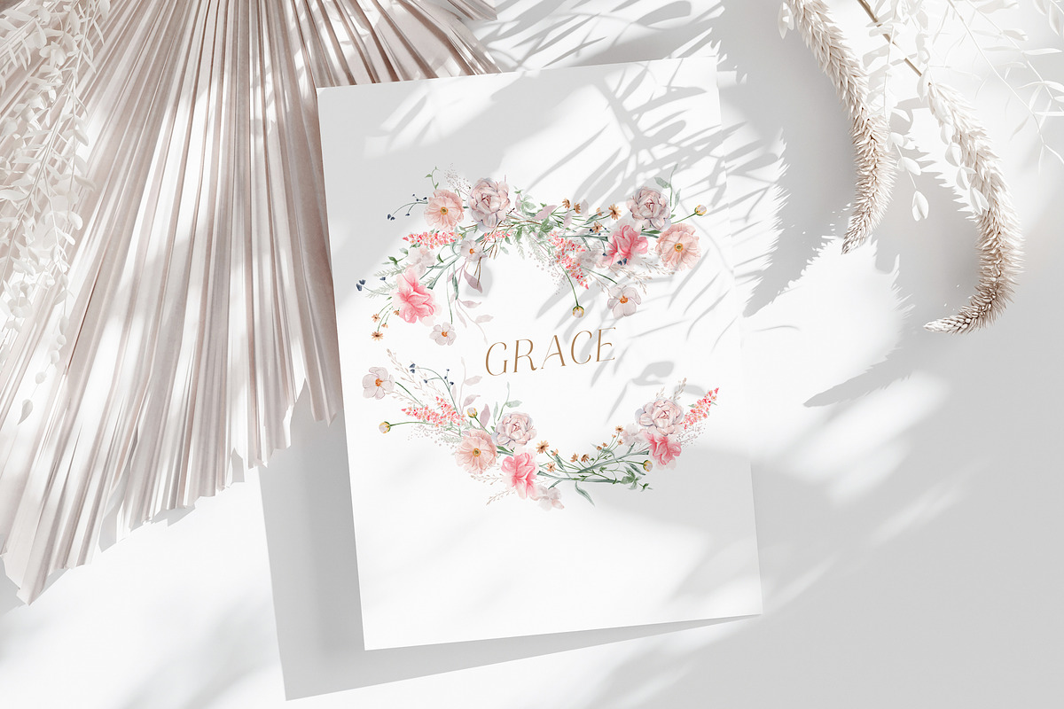 Wild floral illustrations - Grace, an Illustration by TheHappyGiftArt (Photo 9 of 10)