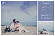 30 Purple Sky Overlays, a Texture Graphic by LovePhotoMoment (Thumbnail 5 of 10)