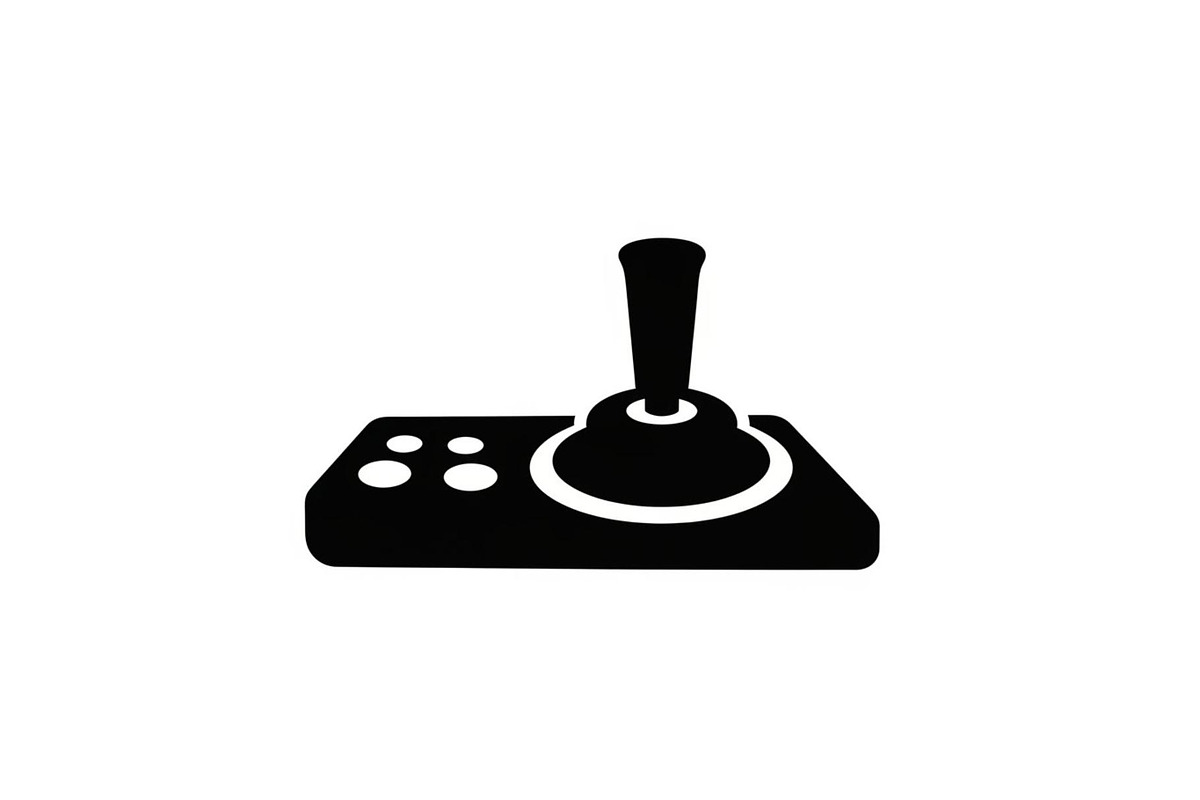 50 Retro Gaming Joystick Vector Bund, an Illustration by Creativeshirt (Photo 35 of 51)