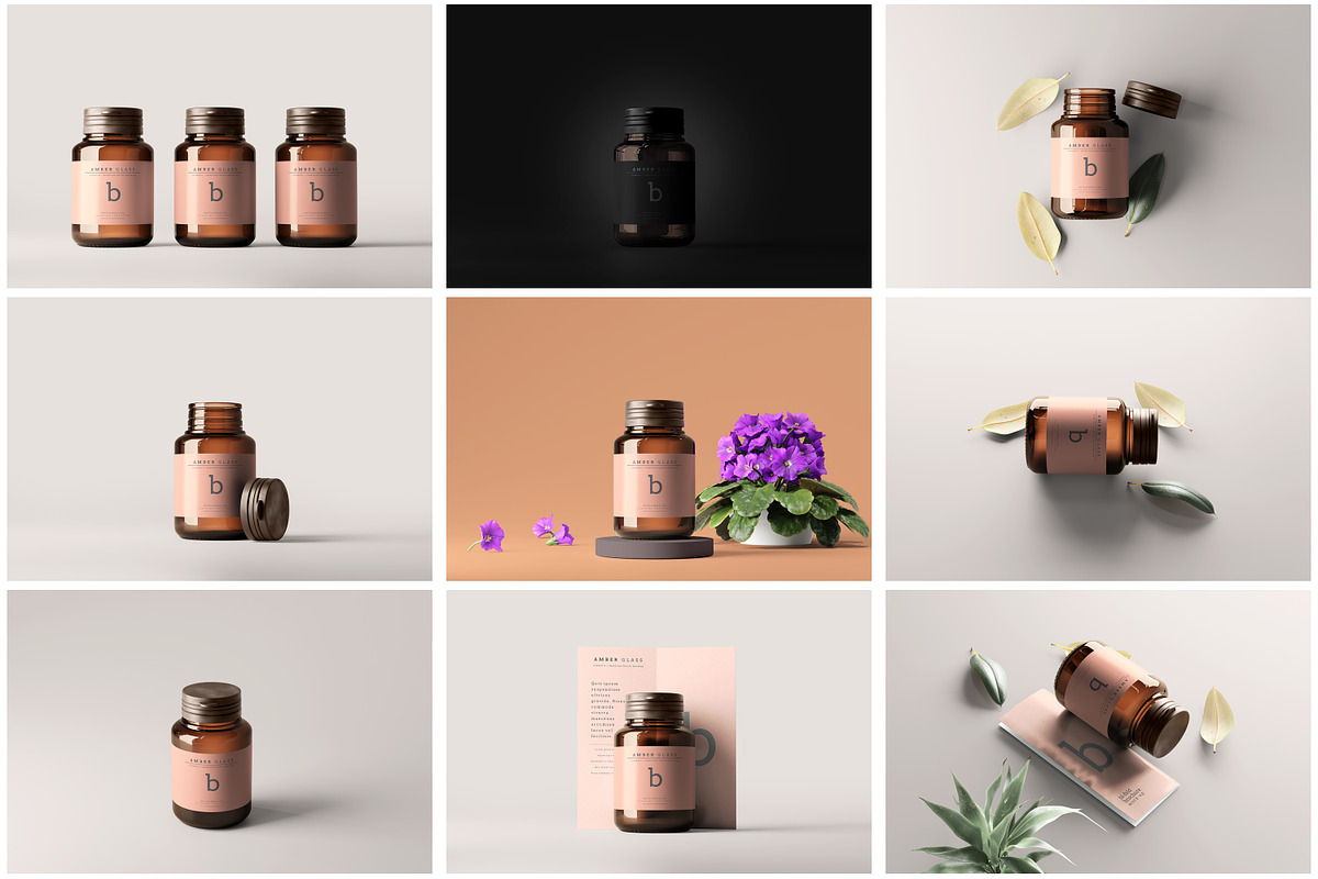 The Ultimate Bottle Mockup Bundle, a Cups & Container Mockup by pmvch (Photo 54 of 85)