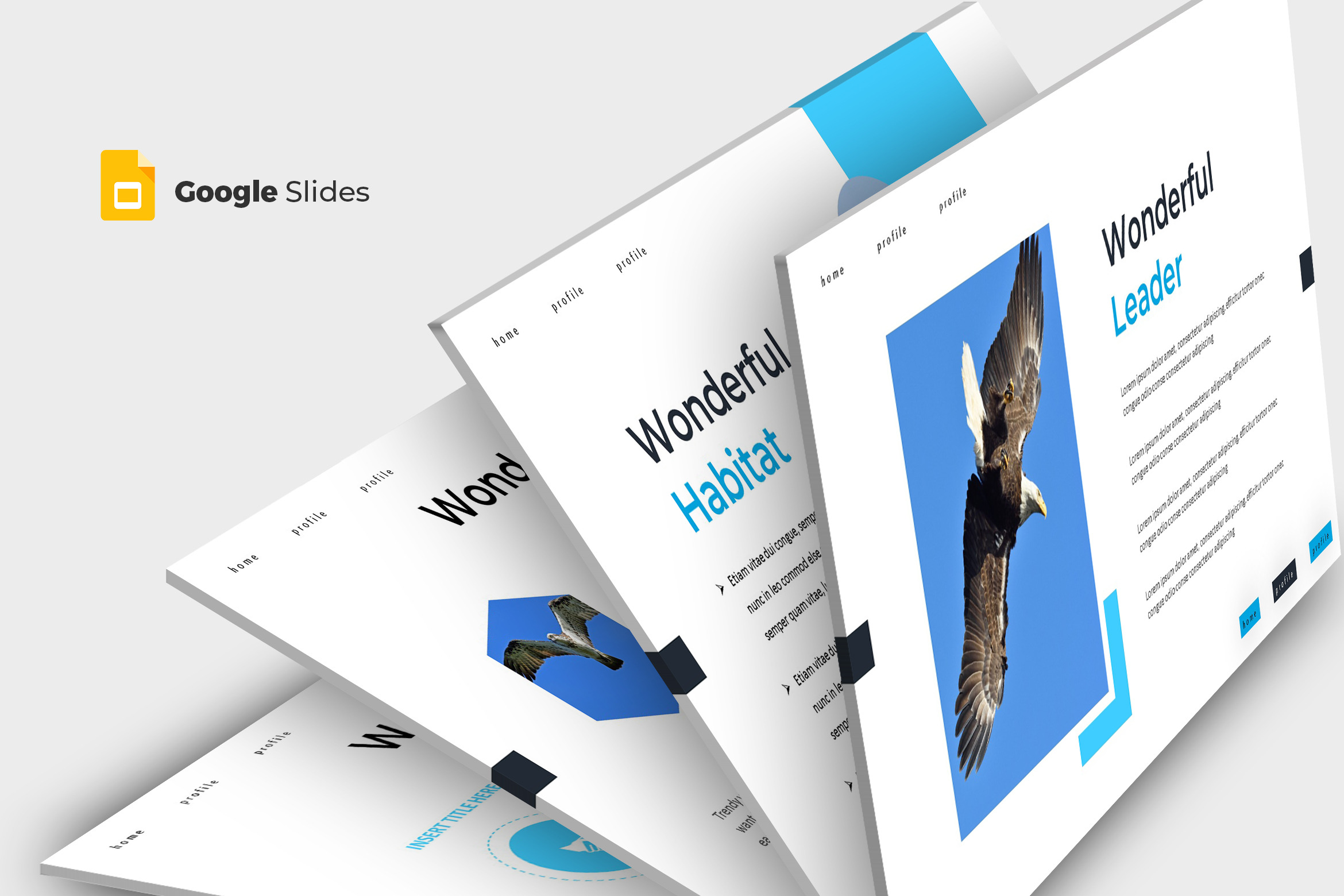 Eagleon - Google Slides Template, a Presentation Template by AQR Studio