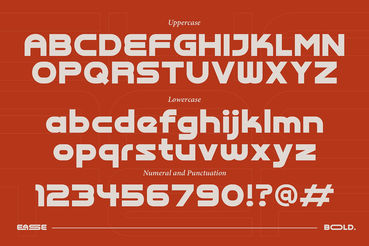 Ease Bold | Display Sans Serif, a Sans Serif Font by Denustudios (Photo 13 of 15)