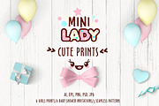 Cute vector prints for baby apparel, an Object Graphic by Kseniia Kuznetsova (Thumbnail 1 of 5)