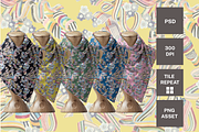 chormatic ribbon, a Pattern Graphic by rumacorakstudio (Thumbnail 6 of 6)