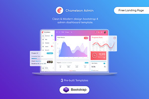 Chameleon Bootstrap 4 Admin Template