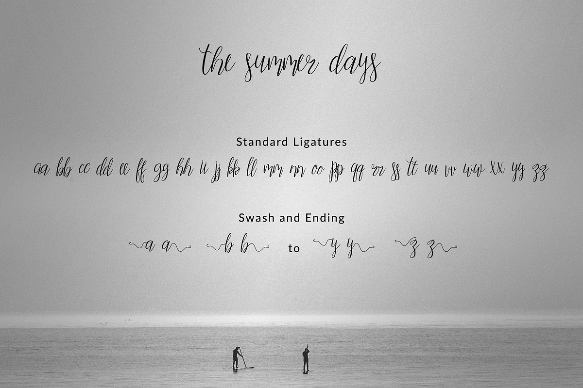 the summer days, a Script Font by Firtana (Photo 11 of 12)