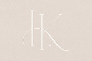 LK Monogram Logo