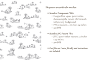 Unicorn Toile de Jouy Pattern, a Background Graphic by Hughes Studio (Thumbnail 6 of 8)