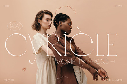 CYRIELE — THIN ELEGANT FASHION SERIF