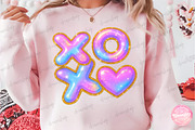 Iridescent Valentine XOXO Coquette, an Illustration by CreationArt (Thumbnail 3 of 6)