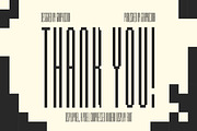 Displayxel, a Sans Serif Font by graphicook (Thumbnail 10 of 10)