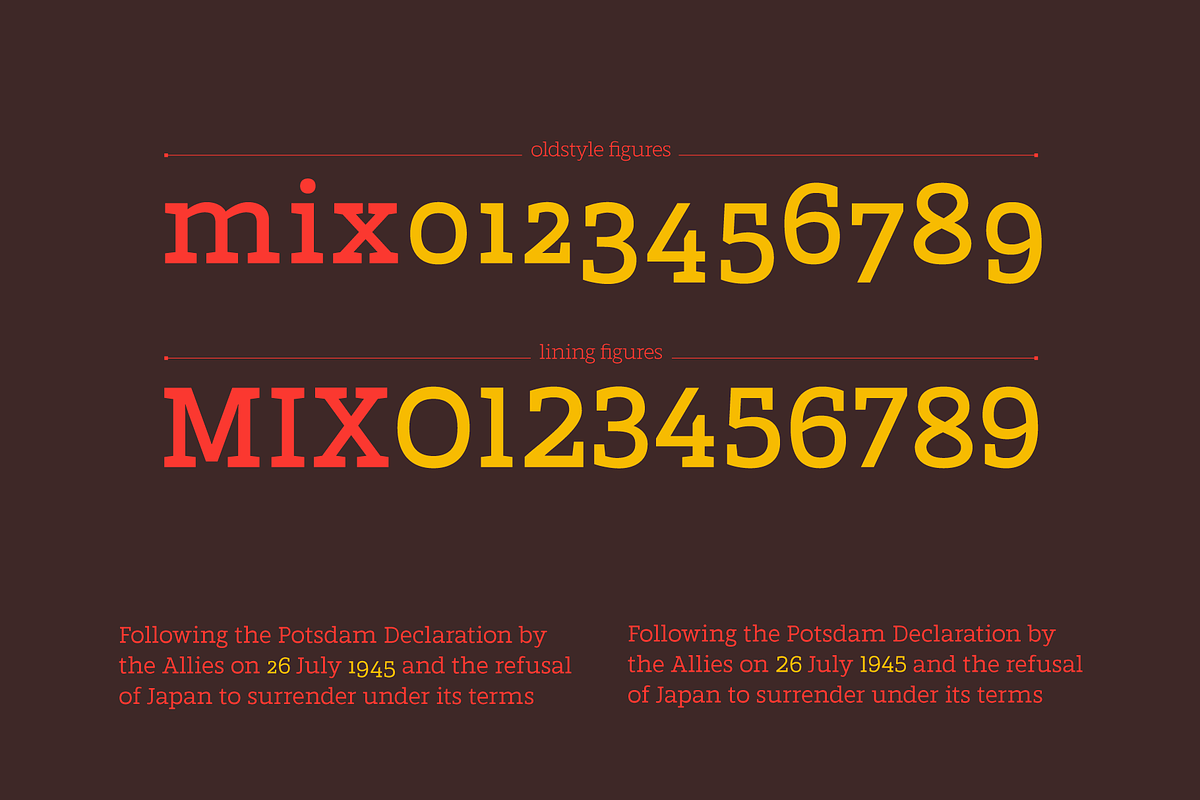 Marek Slab / A slab serif font f. preview 5