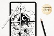 60 Stars Procreate PNG SVG, a Brush Add-On by LaurenceVArtiste (Thumbnail 7 of 7)