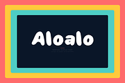 Aloalo – Tropical Groovy Typeface, a Handwritten Font by Lettra Studio (Thumbnail 17 of 17)
