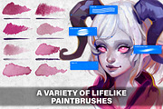 62 Cute Paing Studio For Procreate, a Brush Add-On by Nuclear Brushes (Thumbnail 3 of 8)