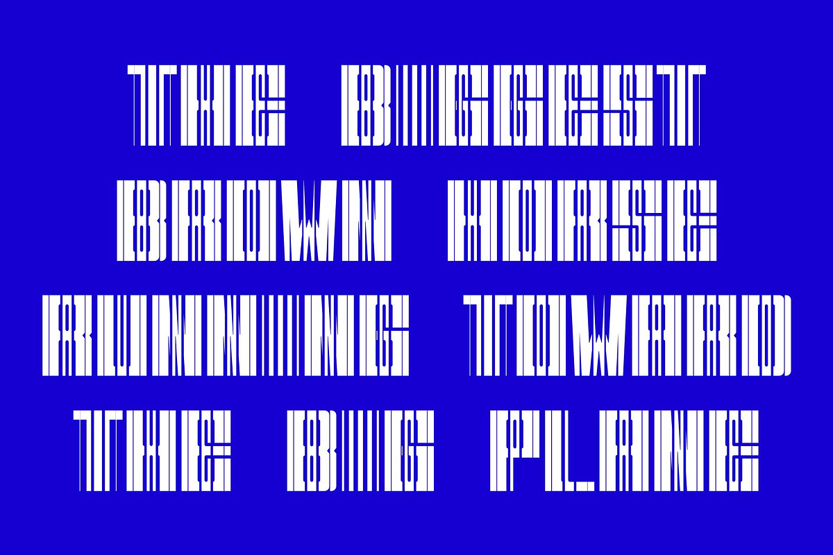 CS Edmund Refracted, a Sans Serif Font by Craft Supply Co. (Photo 5 of 8)