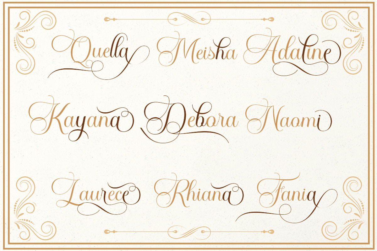 Andalucia, a Script Font by Pista Mova (Photo 6 of 9)