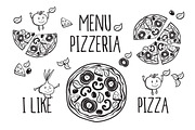 Hand drawn food elements., an Object Graphic by Tkoko vectors & patterns (Thumbnail 6 of 12)
