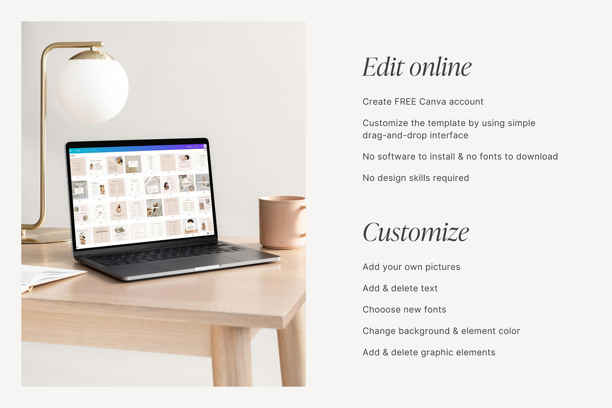 Health & Wellness templates, a Social Media Template by LiliesandBerries (Photo 16 of 21)