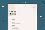 Modern Resume CV Template Design, a Resume Template by More Profesh (Thumbnail 4 of 8)