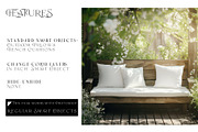 Outdoor Pillows & Bench Cushions, a Mockup by mock-ups (Thumbnail 3 of 14)