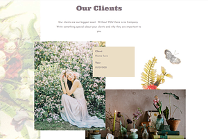 Squarespace 7.1 Website Template 1