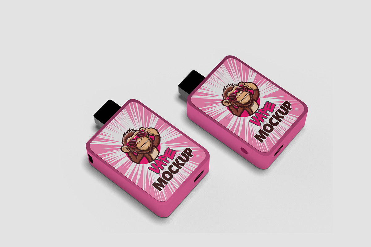 Vape Mockup, a Merchandise Mockup by ulfatunnazira (Photo 4 of 5)
