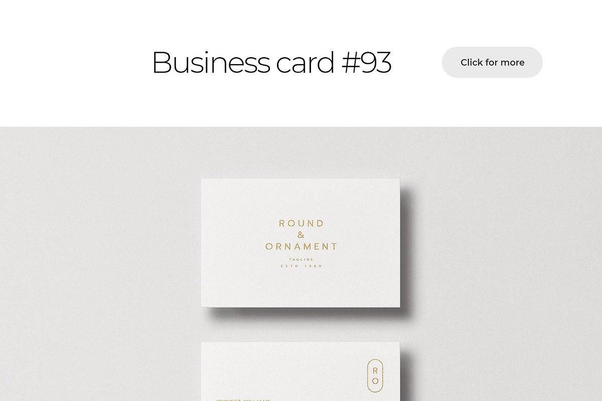 Business Card Mockup Template Bundle, a Business Card Template by PrintPixel (Photo 12 of 104)
