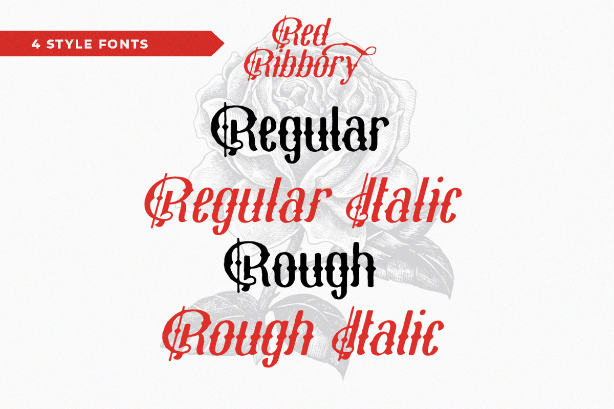 Red Ribbory, a Slab Serif Font by Vava Aryanto (Photo 11 of 12)