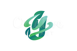 Modern Green Logo