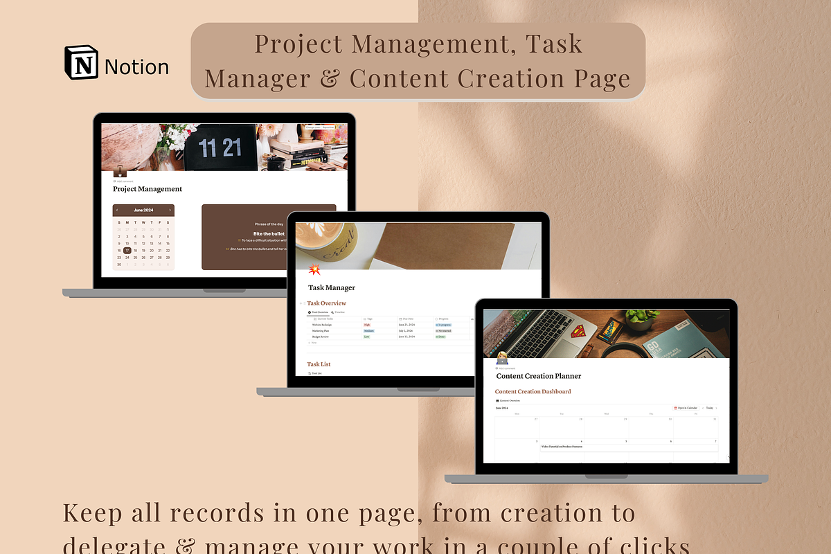 Ultimate Notion Planner, an App Template by Lumina Alchemy (Photo 5 of 10)