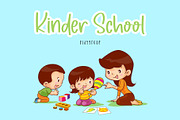 Pinkandy Sweet Kids Display Font, a Font by Giant Design (Thumbnail 5 of 10)