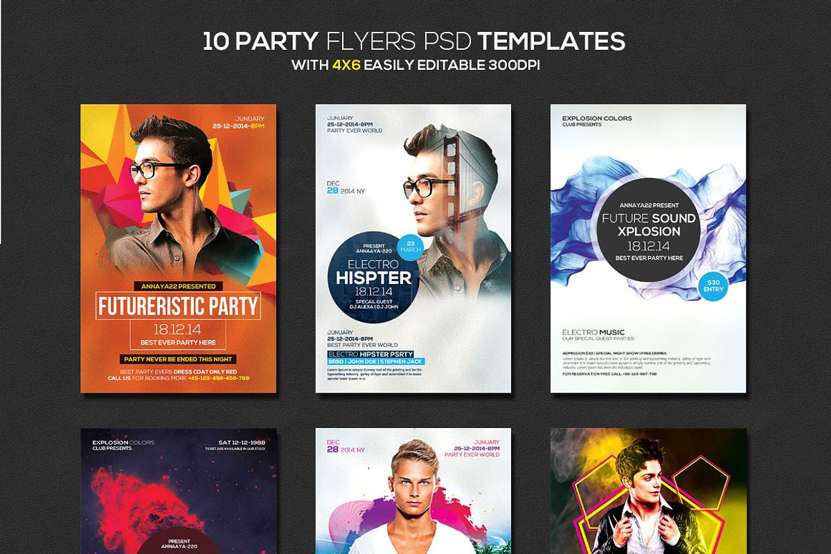 350+ Print Templates Bundle, a Flyer Template by graphicforest (Photo 4 of 44)