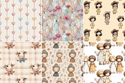 Cowgirl Baby Shower Clipart Set, a Decorative Illustration by Nicole Branger Art (Thumbnail 12 of 23)