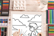 Cozy Times Chill Moments Book pages, an Illustration by one-touch (Thumbnail 6 of 9)
