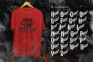 Hero Fire Typeface