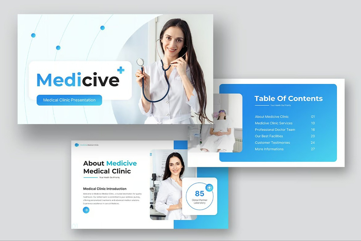 Medical Clinic Powerpoint Templates, a Presentation Template by Fit-tee (Photo 11 of 11)
