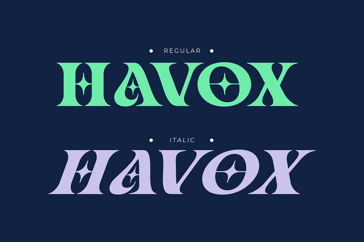 Havox Vintage - Branding Logo Font, a Serif Font by Nirmana Visual (Photo 7 of 10)