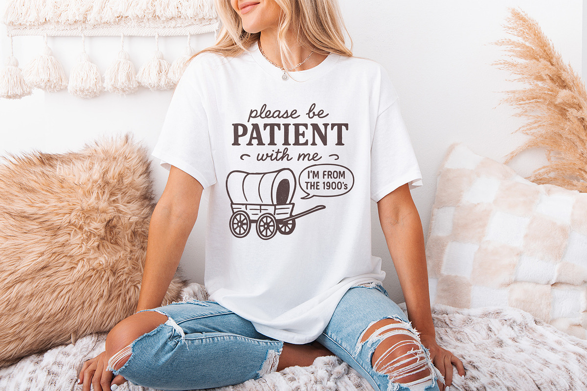 Funny Retro T-Shirt Graphic PNG, an Illustration by SharpMarketplace (Photo 3 of 9)