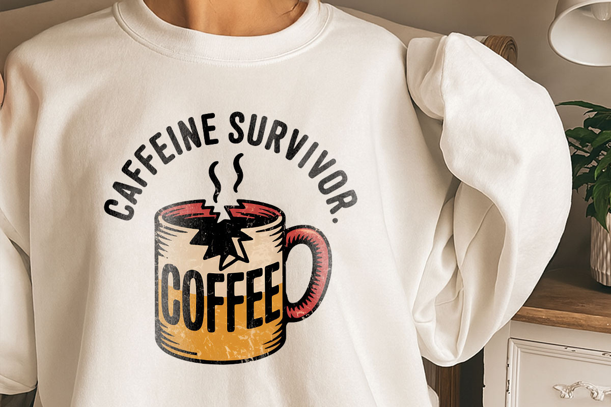 Caffeine & Chaos, Retro Coffee, an Object Graphic by GlitterCraft (Photo 45 of 101)