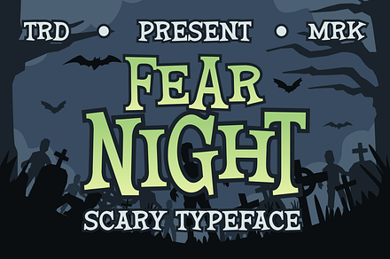Fear Night - Scary Typeface, a Serif Font by MaikoHatta