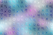 Astrology set. Seamless patterns., an Object Illustration by tkdesign (Thumbnail 6 of 10)