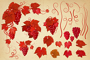 Vintage Grape DIY kit, a Pattern Graphic by leezarius (Thumbnail 3 of 6)
