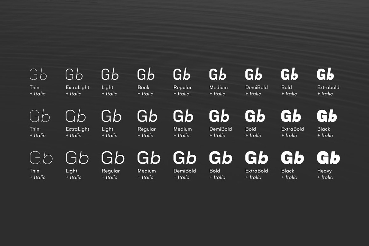 Goldbill | Geometric Sans Family, a Sans Serif Font by Wahyu & Sani Co. (Photo 4 of 11)
