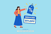 Discount Offer Tag Illustration, a Finance Illustration by Partikusi Design (Thumbnail 1 of 3)