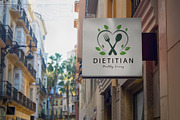 Modern Dietitian Logo Design, a Branding & Logo Template by YUDesignStore (Thumbnail 5 of 6)