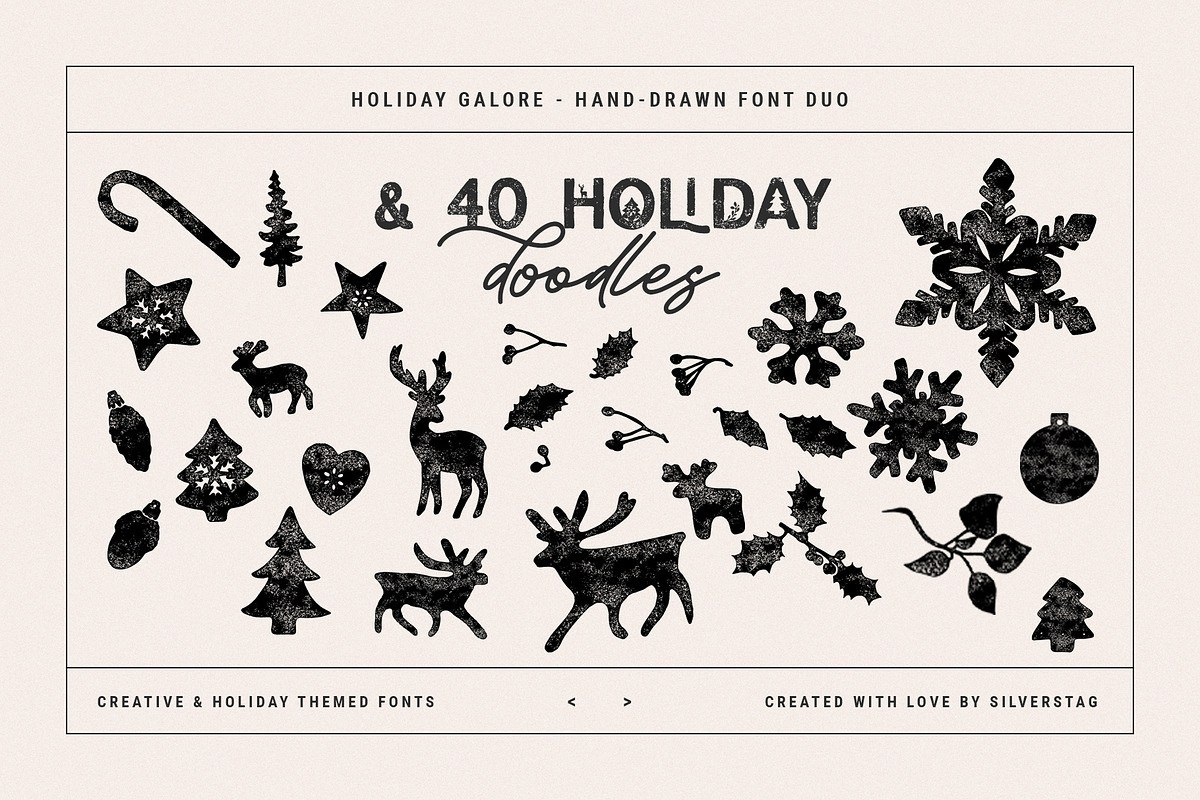 Christmas Newsletter Templates Pack, an Email Template by SilverStag Type Foundry (Photo 16 of 17)