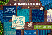 65  Seamless Christmas Patterns, a Pattern Graphic by SwetTS (Thumbnail 5 of 7)