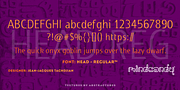 Head™, a Sans Serif Font by MINDCANDY (Thumbnail 1 of 4)